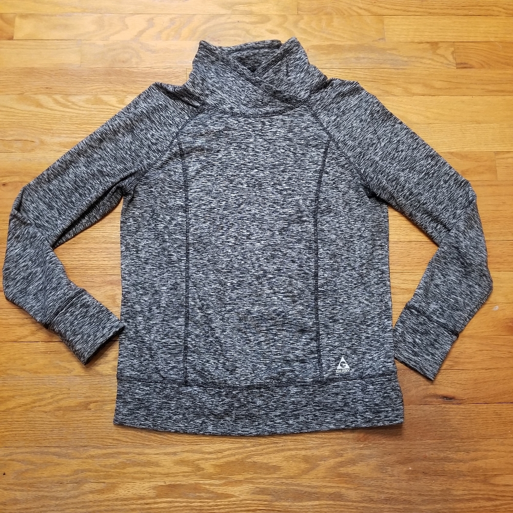 Gerry Weber Mock Neck Athletic  Sweatshirt Midweight Med Sweater Pullover